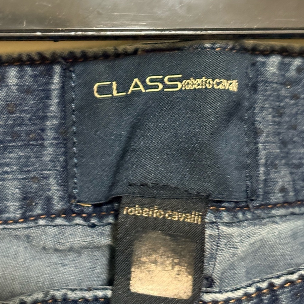 Roberto Cavalli Dark Blue Skinny Jeans - Picture 6 of 7